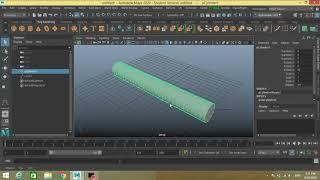 Curve warp basic of maya - maya 2020 tutorial