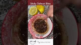 Sticky Salmon Bites