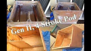 Building an Outboard Engine Pod Gen II Gen I Tested to 250HP P2. Video DaintreeJD #howto #build