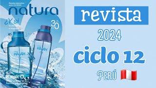 Catálogo ciclo 12  revista C-12  Perú 2024 