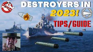 Destroyers IN 2023 - TipsGuide  World of Warships Legends