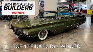 Battle of the Builders Top 12 Finalists and Winner  SEMA 2023