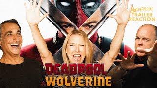 Deadpool Wolverine Trailer Reaction Ryan Reynolds & Hugh Jackman