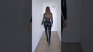 latex ass walk