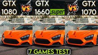 GTX 1080 8GB vs GTX 1660 Super 6GB vs GTX 1070 8GB  Test In 7 Games In Mid 2023  2k  1080p