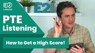 How to Get a High Score in PTE Listening