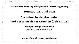 Aufzeichnung Gottesdienst vom Sonntag 18.06.2023