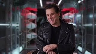 Sonic The Hedgehog Jim Carrey Dr. Robotnik Behind the Scenes Movie Interview  ScreenSlam