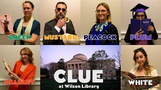 Clue in Wilson Library