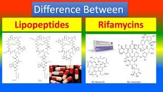 Contrast between Lipopeptides and Rifamycins