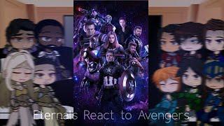 Eternals React avengers ‼️ShortAngst‼️ Marvel