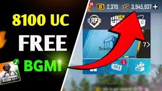 8100 UC FREE  HOW TO GET FREE UC IN BGMI  FREE UC IN BGMI  FREE UC 