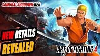 What I Learned About ART OF FIGHTING 4 And SAMURAI SHODOWN Action RPG