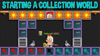 Starting SUPER RARE Collection World in Growtopia...