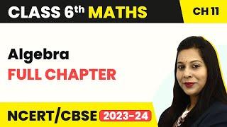 Class 6 Maths Chapter 11  Algebra - Full Chapter Explanation & Exercise