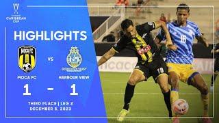 Moca FC vs Harbour View  2023 Concacaf Caribbean Cup