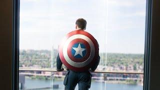 캡틴 vs 스트라이크 팀 엘리베이터 싸움 장면  캡틴 아메리카 윈터 솔져 Captain America Winter Soldier 2014 4K