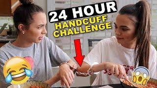 24 HOUR HANDCUFF CHALLENGE - Merrell Twins