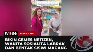 VIRAL Video Arogan Istri Polisi yang Bentak Anak Magang Bikin Gemes Netizen  Kabar Siang tvOne