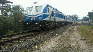 Brand new Indian class S13 DMUs second traial run for Jaffna