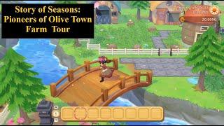 Story Of Seasons Pioneers of Olive Town Farm Tour