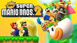 New Super Mario Bros 2 - Complete Walkthrough 2 Player