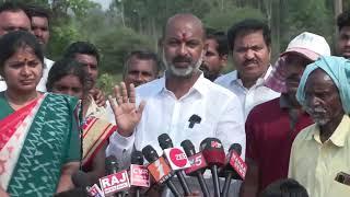 Interacting with farmers to understand the extent of crop loss caused due to untimely rains.