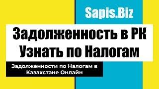 ️ Узнать долги в налоговой Казахстан РК kgd egov gov.kz