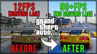 GTA V - FIX DRIVING LAGS & STUTTER