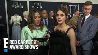 Emma Watson Reveals Biggest Harry Potter Fan in Little Women  E Red Carpet & Award Shows