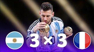 الأرجنتين - فرنسا  أعظم نهائي في التاريخ كأس العالم وجنون خليل البلوشي جودة عالية 1080p