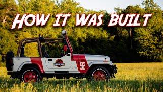 The Making of My Jurassic Park Jeep Replica Behind the Scenes of the Conversion