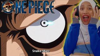 Not Bound-Man Nor Tank-Man But... SNAKE-MAN  One Piece Episode 869 Reaction