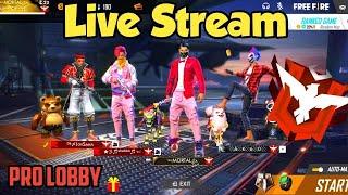 FREE FIRE LIVE STREAM WITH MORTAL HEROIC RUSH GAMEPLAY