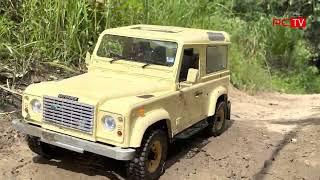 110 scale D90 land rover defender RC 1st run part 2