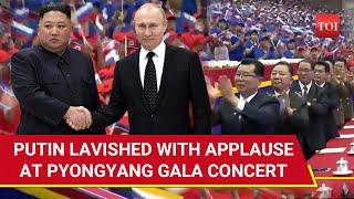 Putin Gets Rapturous Reception At Pyongyang Concert North Koreans Perform Soviet-Era ‘Katyusha’
