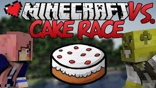 Cake Race  Minecraft VS. Ep 1