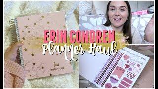 Erin Condren Planner & Sticker Haul