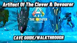 Ark Survival Ascended The Center Artifact Of The Clever And Devourer Cave GuideWalkthrough