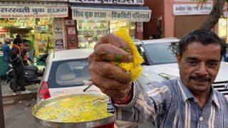 Honest and Humble Uncle Selling Super Spongy Khaman Dhokla  Indian Street Food