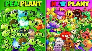 Team PEA vs NEW Plants - Who Will Win? - PvZ 2 Team Plant vs Team Plant