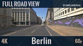 Berlin Germany Friedrichshain Mitte - Stadtfahrt City Tour - 4K 2160p60p UHD