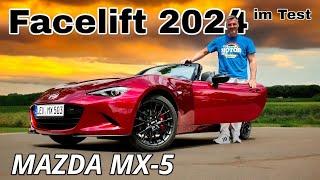 Mazda MX-5 Facelift 2024 Ich zeige Dir was neu ist Roadster als 2.0 Homura im Test  Verbrauch