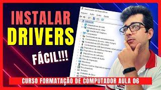  Como INSTALAR ou ATUALIZAR TODOS OS DRIVERS DO PC  Instalar os Drivers Depois de Formatar