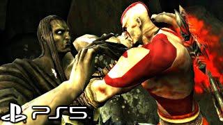 God of War Remastered PS5 - Thanatos Final Boss Fight Ghost of Sparta 4K 60FPS