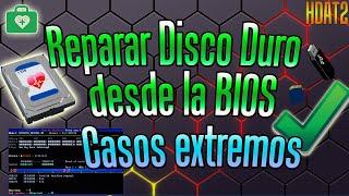 Cómo Reparar Disco Duro desde MS-DOS BIOS arranque para casos extremos HDAT2  HDD Regenerator