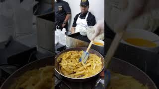 Chef Amir Salem teaches fast food at Tehran National School