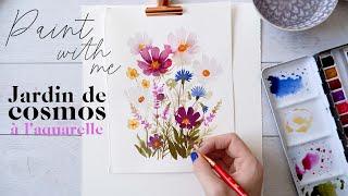 Paint with Me  Jardin de Cosmos