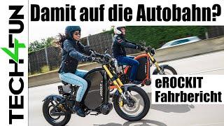 eRockit review. E-bike at 90 kmh. Innovation from Brandenburg?