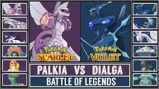 ORIGIN PALKIA vs ORIGIN DIALGA  Pokémon Home Release Battle